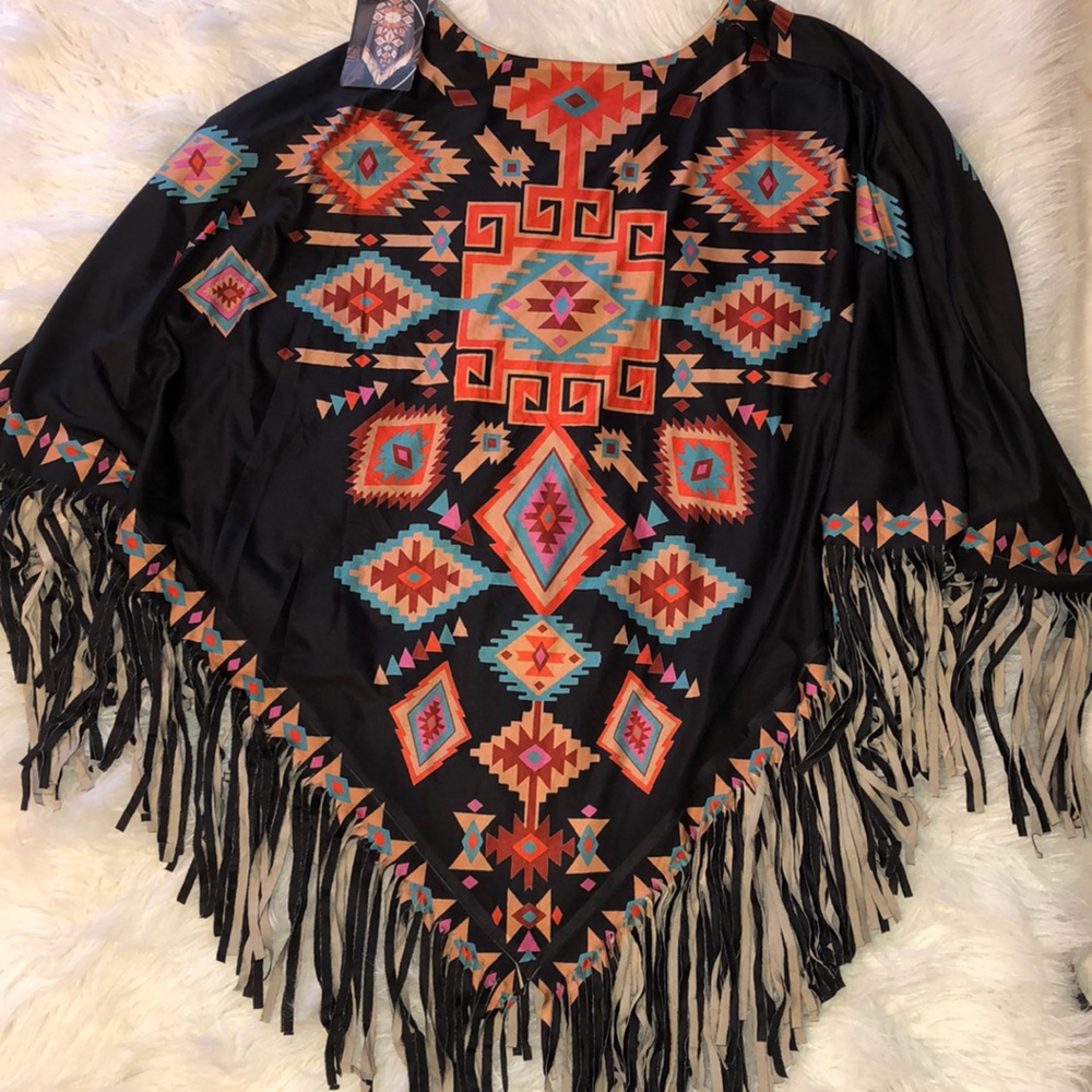 Aztec shawl
